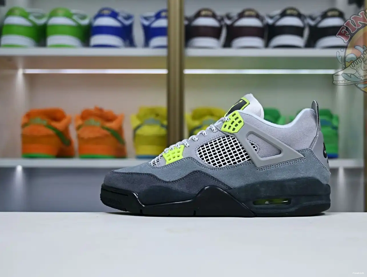 se'95neon Air Jordan 4 retro Jordan 0503